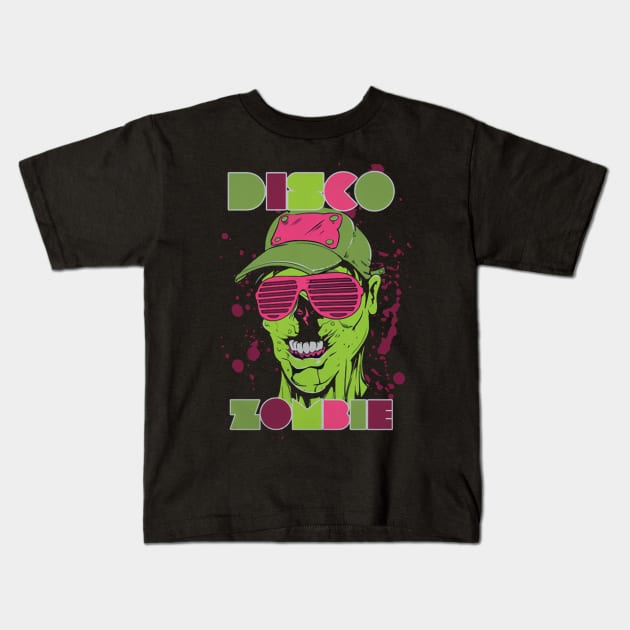 Zombie at The Disco Kids T-Shirt by asokabudaya